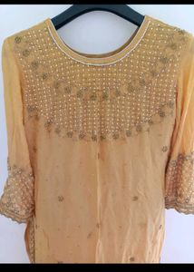 Elegant Yellow Kurta Set with Dupatta