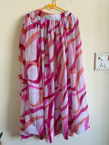 Bohemian Maxi Dress with Abstract Print
