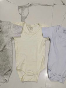 Baby Boy Girl Bodysuits - Pack of 3