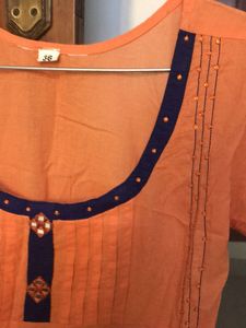 Orange Kurta Never Used