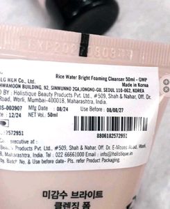 Pack of 3 The Face Shop Rice Water Bright Foaming