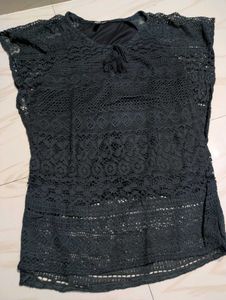 Lace Cover-Up Top