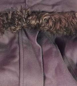Cute Fur Hooded Winter Jacket
