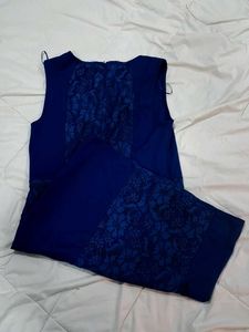 Vibrant Blue Sleeveless Dress (negotiable)