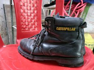 Authentic  CAT Steel Toe Work Boots heal is m
