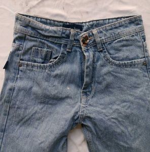 Classic Light Wash Denim Jeans