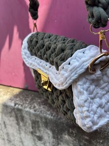 Handmade Crochet Crossbody Bag