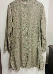 Foreign Imported Tan Modest Dress For Women