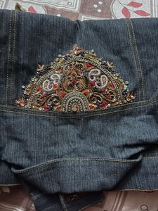 Embellished Denim jacket