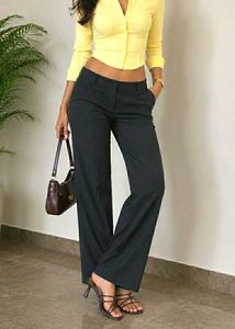 H&M Classic Black Pinstripe Pants