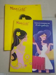 Miss Gold Color Series Eye Shadow Palettes