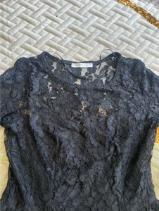 Elegant Black Lace Dress