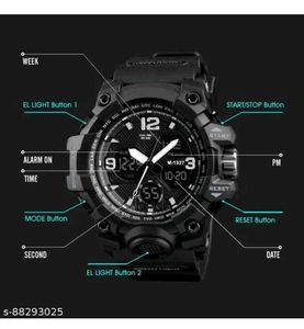 Men's Digital Sports Watch
