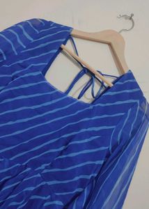 Beautiful Blue🔵Striped Dress For 36 Bust
