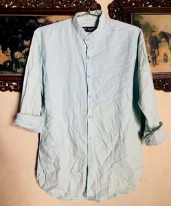GAS Brand Chinese Collar Men’s Shirt…🩵Size: L