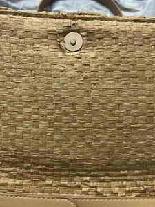 Woven Straw Crossbody Bag
