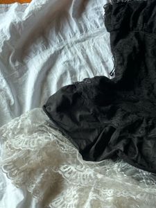 mini off shoulder lace dress