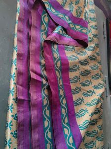 Vibrant Saree with Paisley Print
