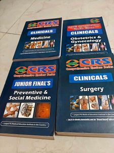 DAMS CRS Clinicals Medical Books Set
