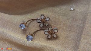 🍓🎁🥳beautiful Flower Drop Earrings to combo