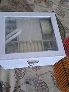 White Jewelry Box Organizer