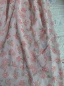 Charming Floral Print Puff Sleeve Dress