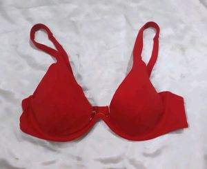 Vibrant Red Bikini Set