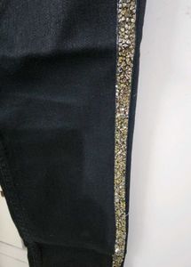 Silver Lining Vero Moda Embellished Jeans