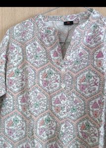 Beautiful Printed Cotton Kurta