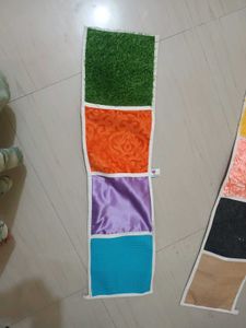 Sensory Fabric Squares for Babies Play