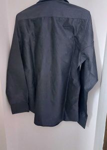 Men's Blue Casual Slim Shirt
