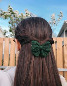Cute Crochet Bow Hair Clip pack of 1