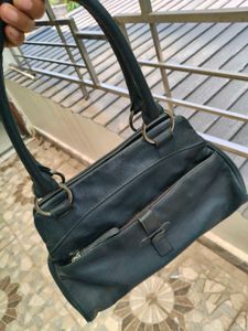 Stylish Dark Green Hobo Handbag