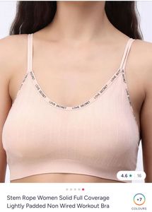 Stem Rope Women's Padded Workout Bra
