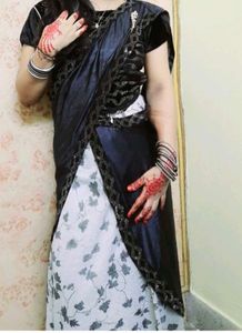 Pretty Lehanga Saree