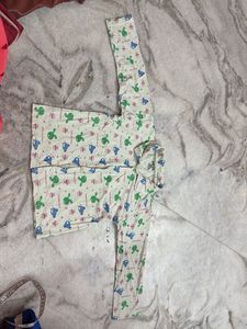 Cute Printed Pajama Set