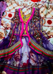 New Kids Lehenga, Top And Skirt