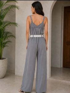 Chic Striped Wide-Leg Jumpsuit