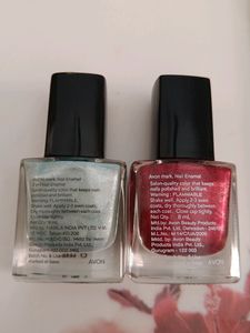Avon Mark Gel Shine Combo 2 Big Nail Paints