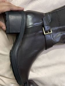 Brown Leather Boots