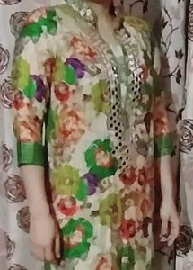 Multi Color Kurta Original Mirror Work