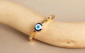 Evil Eye &amp; Crystal Charm Bracelet