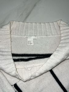 Striped Knit Sweater