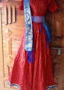 Red Chaniya Choli 📍
