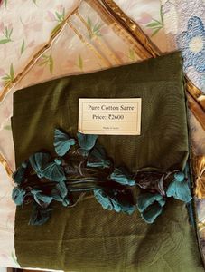 New Cotton Saaree