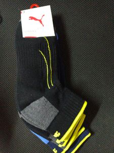 Puma Quarter Socks 3 pairs  new