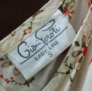 Cute Floral Print Slip Dress