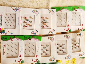 10pis of Assorted Bindi Packs - Various Designs