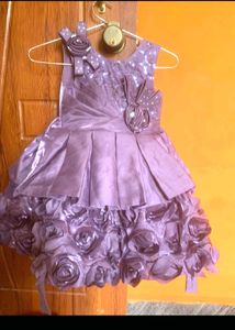 New Purple Party Dress for kids 💜 😍