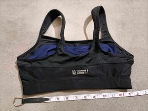 Black Sports Bra